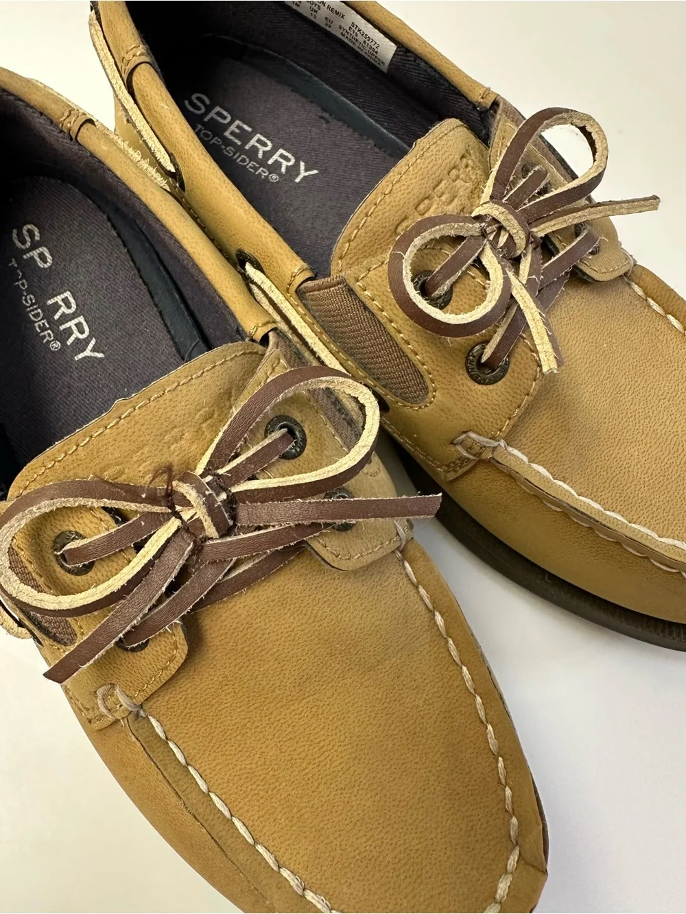 Sperry Brown/Tan Leather Boat Shoes